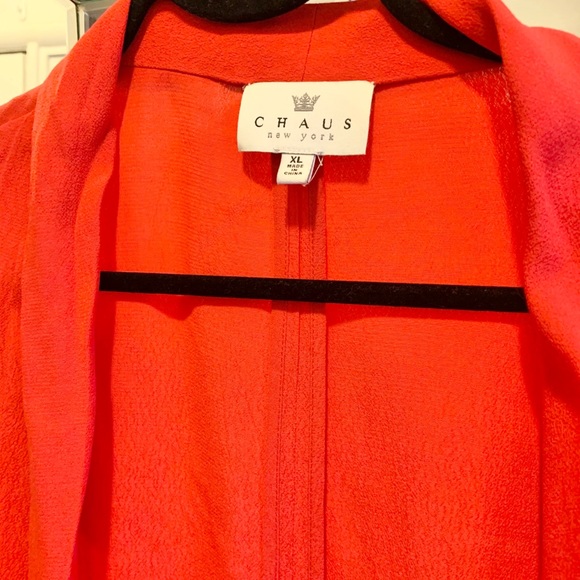 CHAUS | beautiful Red blazer - Picture 2 of 3